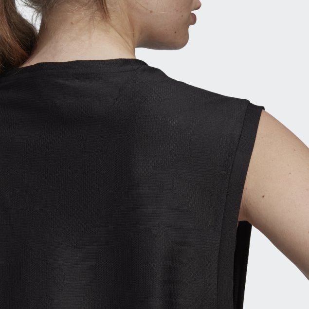 Camiseta De Tirantes De Running Made To Be Remade Negra Adidas