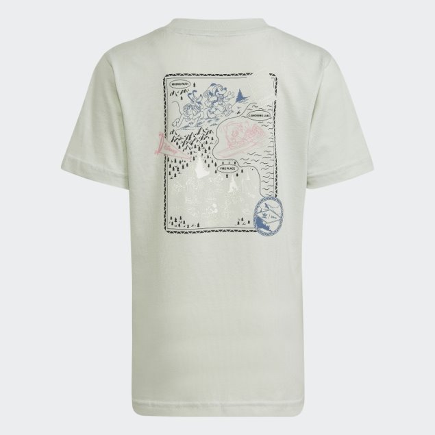 Camiseta Verde Disney Mickey Y Sus Amigos Adidas