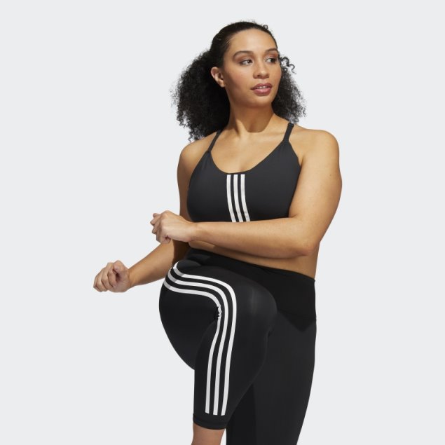 Sujetador Ligero De Entrenamiento Aeroimpact (talla Grande) Negro Adidas