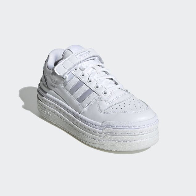 Zapatillas Triple Platforum Bajas Adidas Blancas