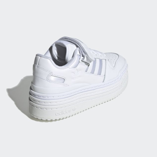 Zapatillas Triple Platforum Bajas Adidas Blancas