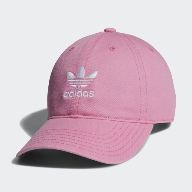 Gorra Holgada Con Tira Trasera Adidas Rosa