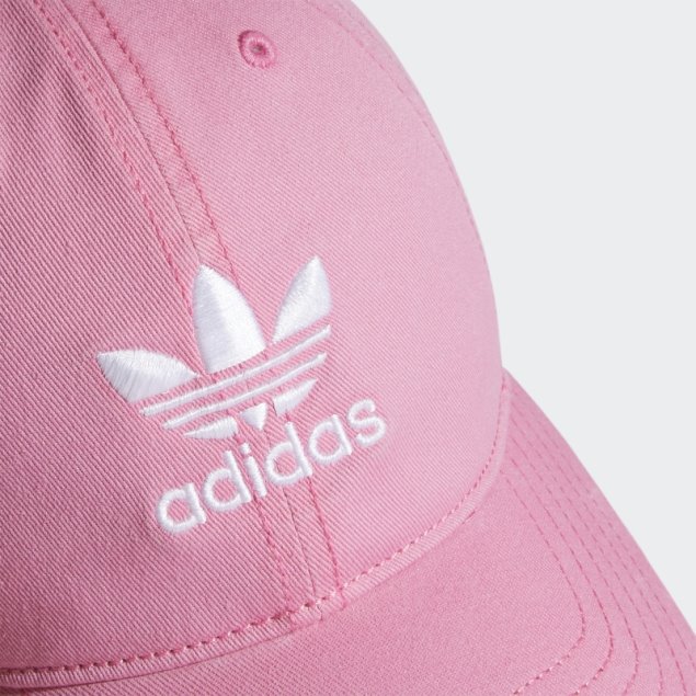 Gorra Holgada Con Tira Trasera Adidas Rosa