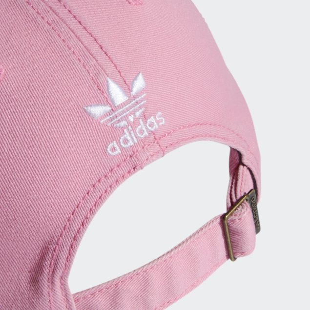 Gorra Holgada Con Tira Trasera Adidas Rosa