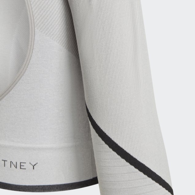 Top De Manga Larga Mgh Solid Grey Hot Adidas By Stella Mccartney Truestrength