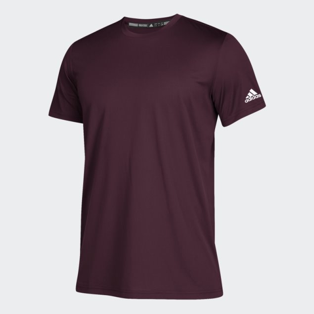 Camiseta Adidas Granate Clima Tech