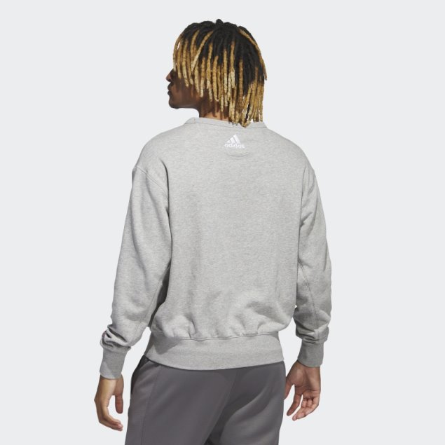 Sudadera Adidas Vintage Kings Gris Medio