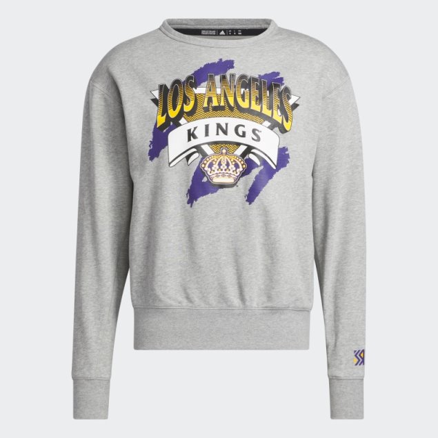 Sudadera Adidas Vintage Kings Gris Medio