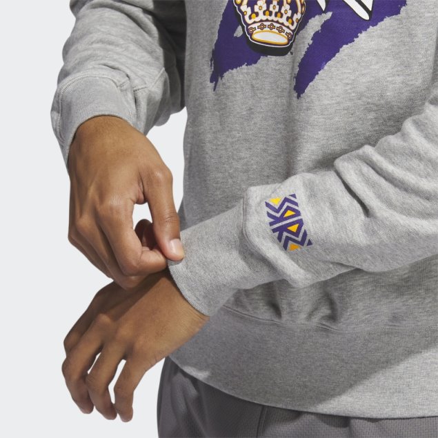 Sudadera Adidas Vintage Kings Gris Medio