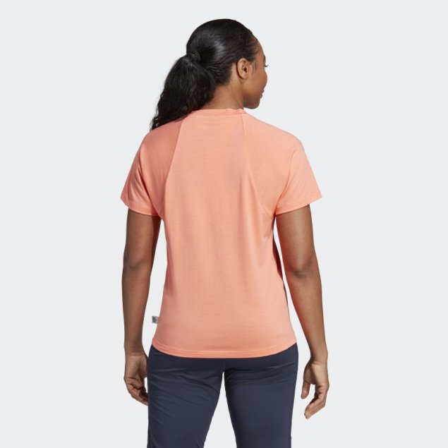 Camiseta De Running Adidas Boston Marathon 2023 Hecha Con Naturaleza Coral