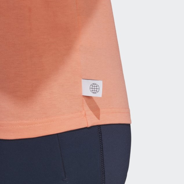 Camiseta De Running Adidas Boston Marathon 2023 Hecha Con Naturaleza Coral