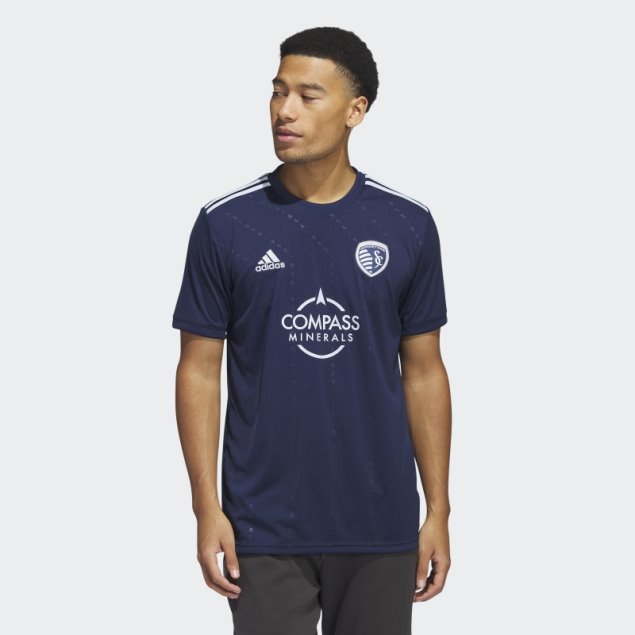 Camiseta Sporting Kansas City 22/23 Segunda Equipación Night Indigo Adidas