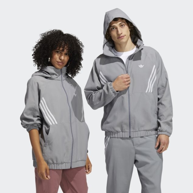 Cortavientos De Taller Gris (género Neutral) Adidas