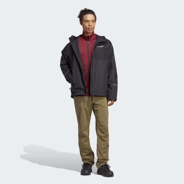 Negro Terrex Multi Rain.rdy Chubasquero De 2 Capas 2 Adidas