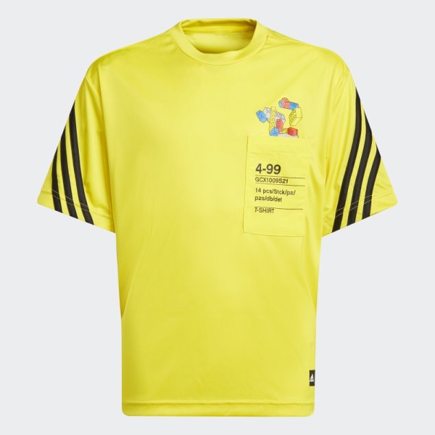 Adidas X Classic Lego Camiseta Moda Amarillo