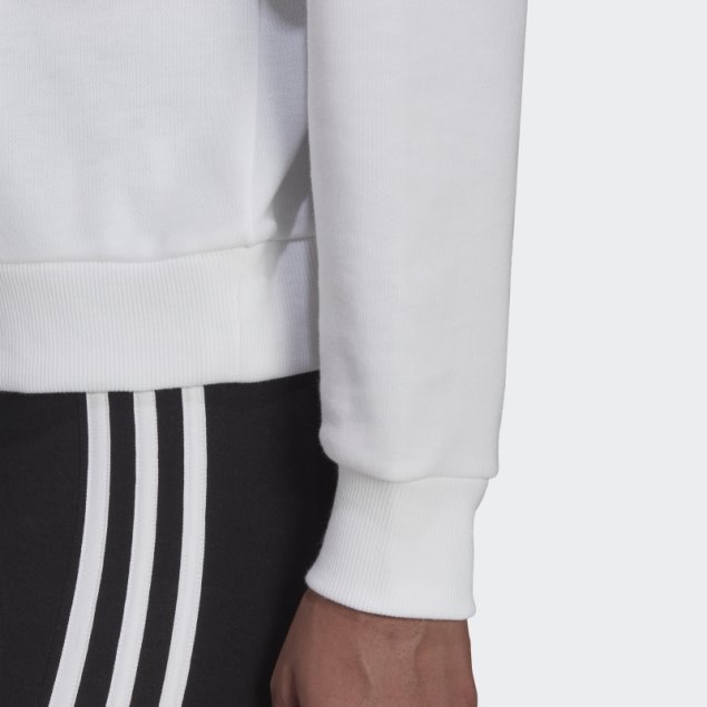 Sudadera Con Logo Essentials Adidas Blanco