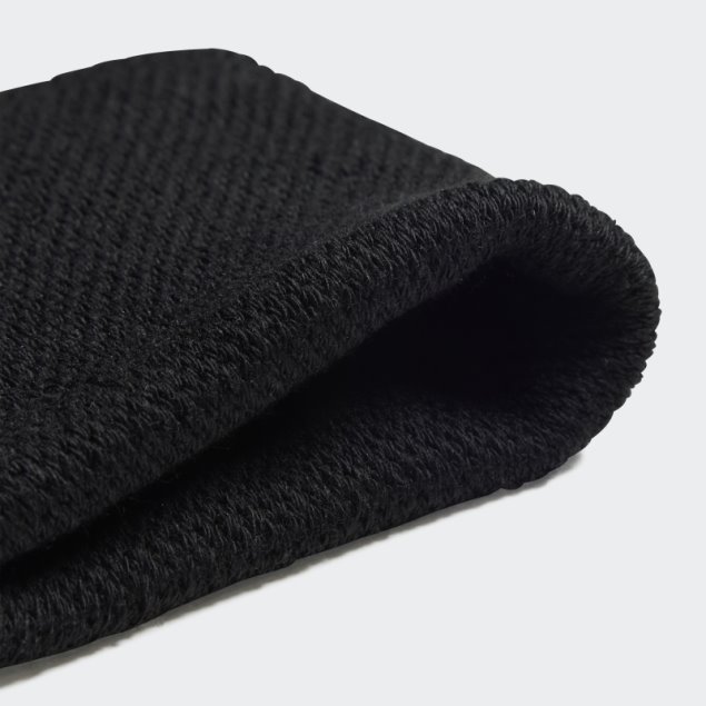 Muñequera Tenis Pequeña Adidas Negra