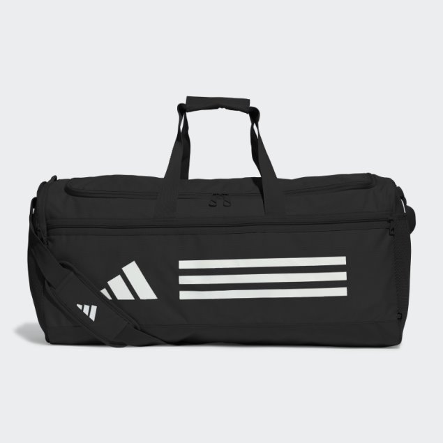 Bolsa De Lona De Entrenamiento Esencial Negra Mediana Adidas