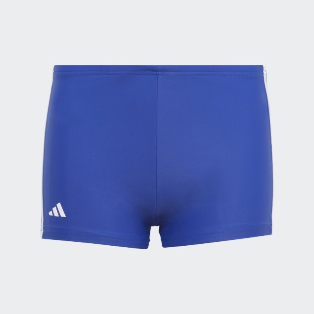 Bóxer De Baño Clásico De 3 Rayas Adidas Azul