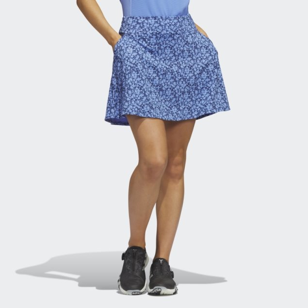 Falda Pantalón De Golf De 16 Pulgadas Estampada Adidas Azul Marino