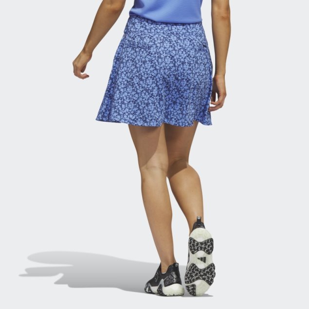 Falda Pantalón De Golf De 16 Pulgadas Estampada Adidas Azul Marino