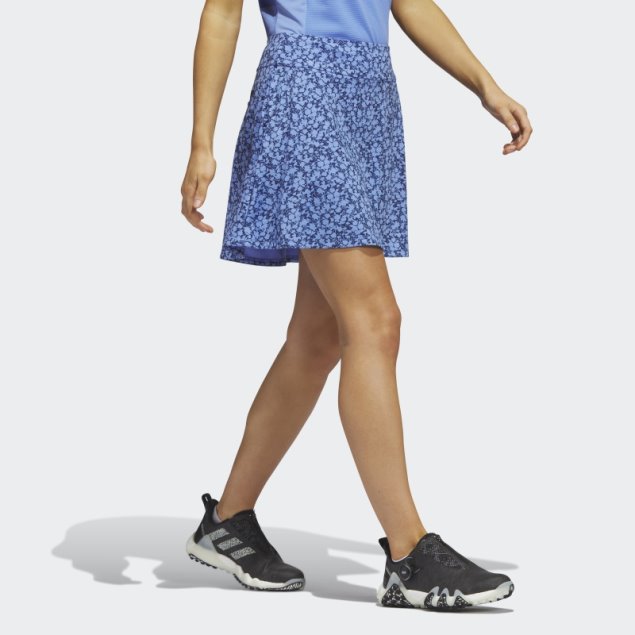Falda Pantalón De Golf De 16 Pulgadas Estampada Adidas Azul Marino