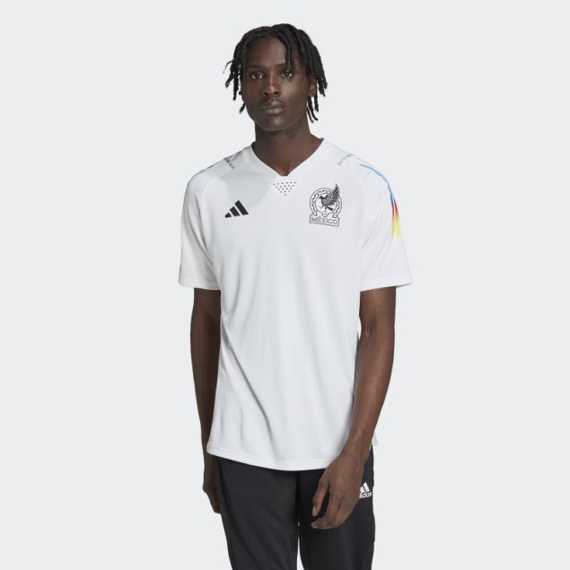 Adidas Mexico Tiro 23 Game Day Pre-match Camiseta Blanca