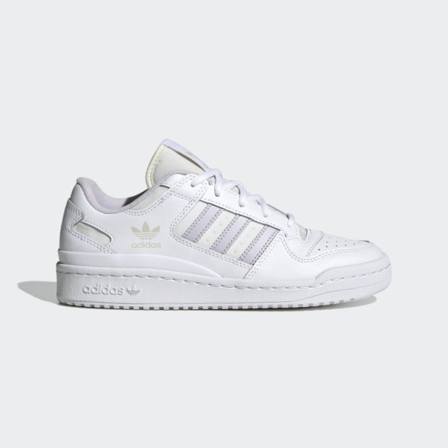 Moda Blanco Adidas Forum Bajo Zapatos Clásicos