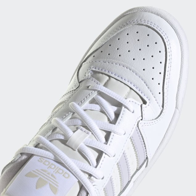 Moda Blanco Adidas Forum Bajo Zapatos Clásicos