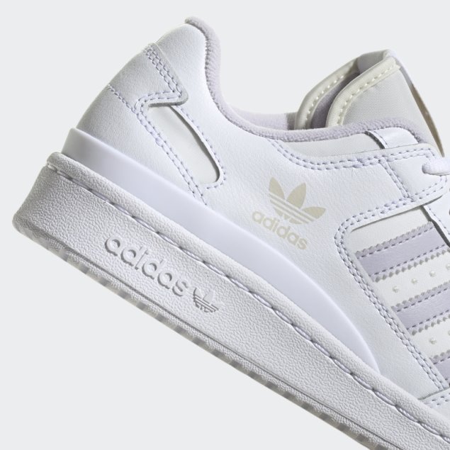 Moda Blanco Adidas Forum Bajo Zapatos Clásicos