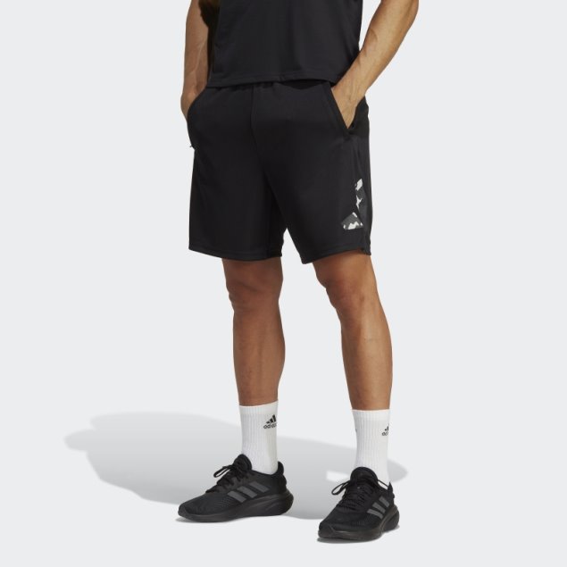 Pantalones Cortos De Entrenamiento De Temporada Esenciales De Tren Negro Adidas