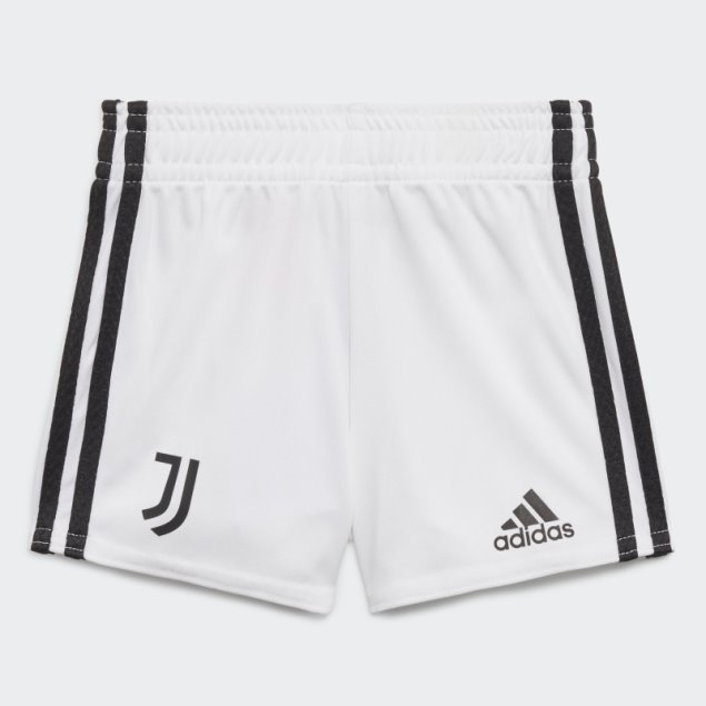 Conjunto Bebé Adidas Juventus 21/22 Primera Equipación Blanco
