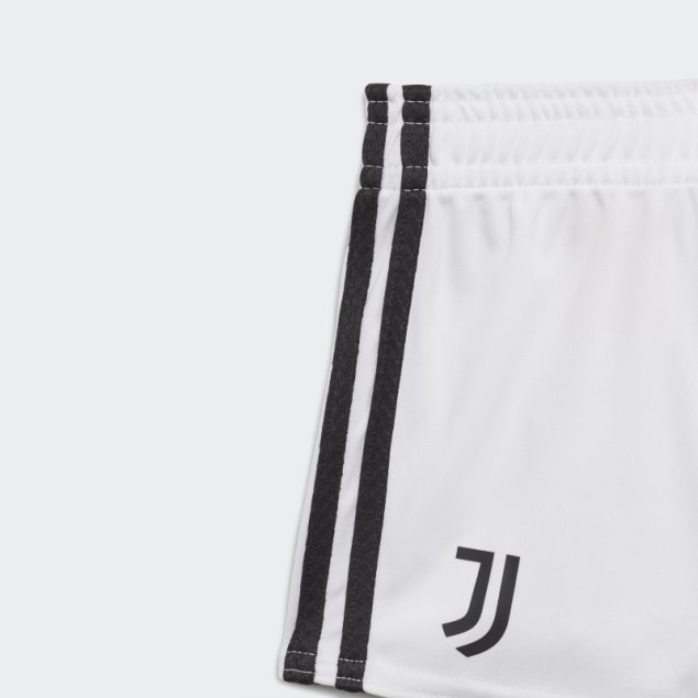 Conjunto Bebé Adidas Juventus 21/22 Primera Equipación Blanco