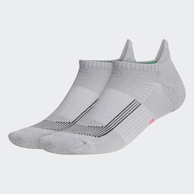 Adidas Running Superlite Tabbed Calcetines Invisibles Gris Claro 2 Pares