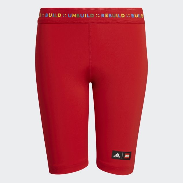 Mallas Cortas Adidas X Lego Play Rojo