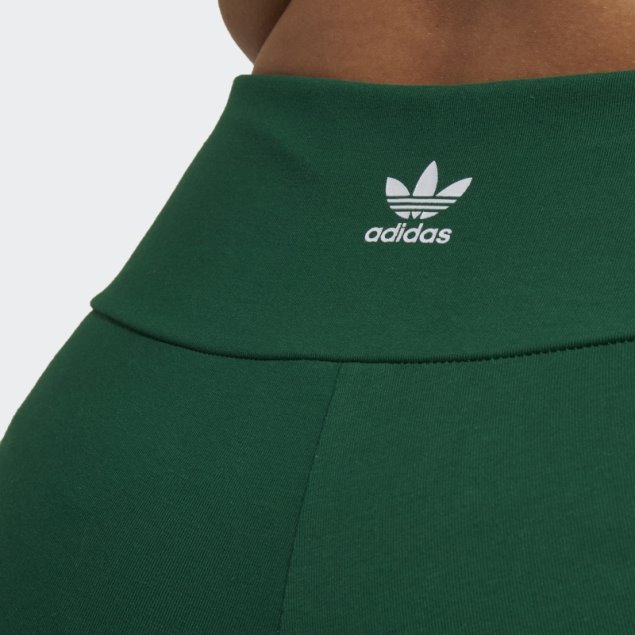 Leggings Adidas Verde Oscuro Adicolor Classics 3 Rayas (talla Grande)
