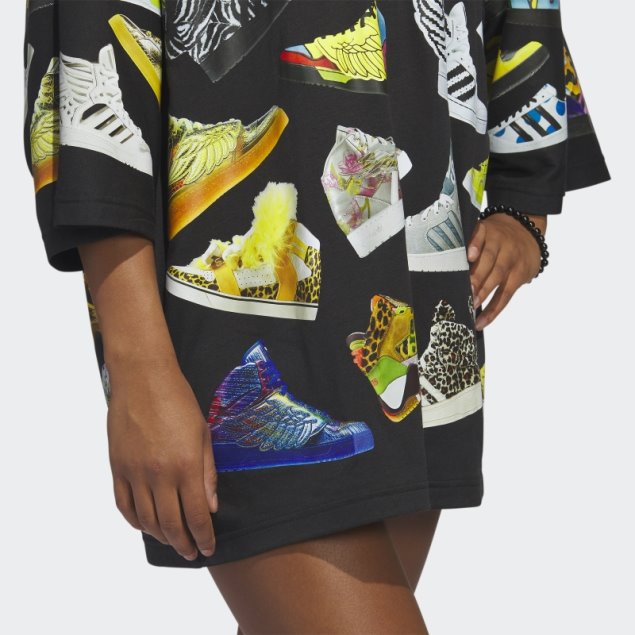 Vestido Negro Adidas Jeremy Scott Archive