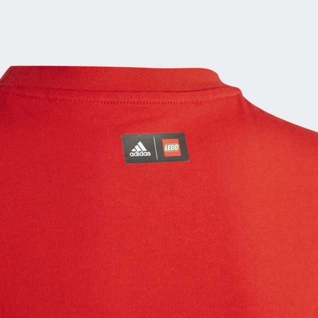 Camiseta Gráfica Adidas X Lego Roja