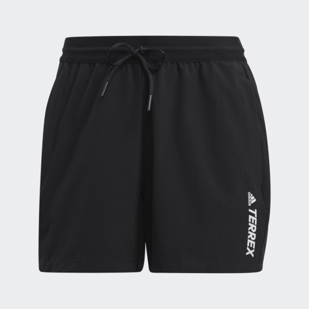 Pantalón Corto De Senderismo Adidas Terrex Liteflex Negro