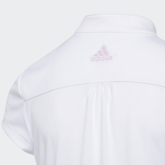 Polo Adidas Blanco Heat.rdy Golf Mock