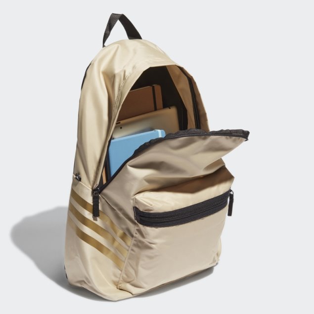 Mochila Glam De 3 Rayas Con Icono De Futuro De Aluminio Adidas