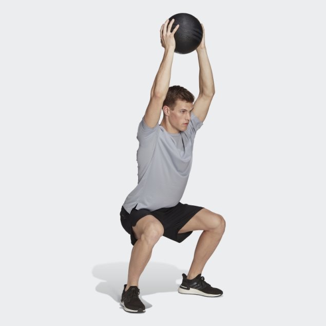 Camiseta De Entrenamiento Revestida De Pu Adidas Plata