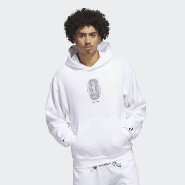 Sudadera Adidas Dame Pg Blanca