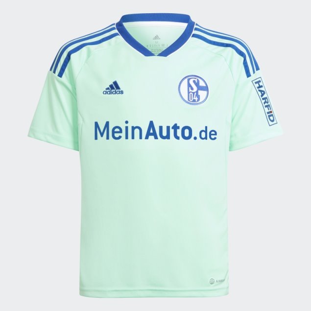 Camiseta Tercera Equipación Fc Schalke 04 22/23 Adidas Menta