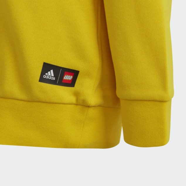 Adidas X Classic Lego Sudadera Con Capucha Amarillo Moda