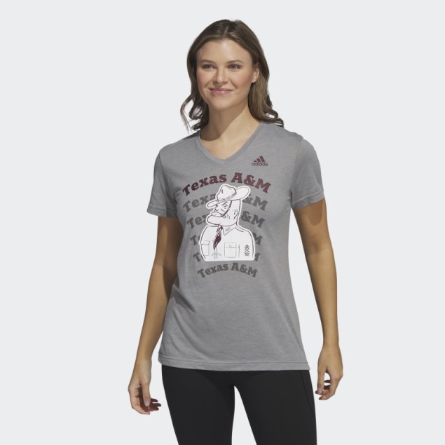 Camiseta Adidas Core Heather Aggies