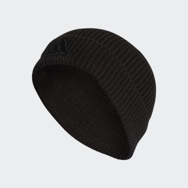 Gorro Con Logo Bicolor Negro Adidas
