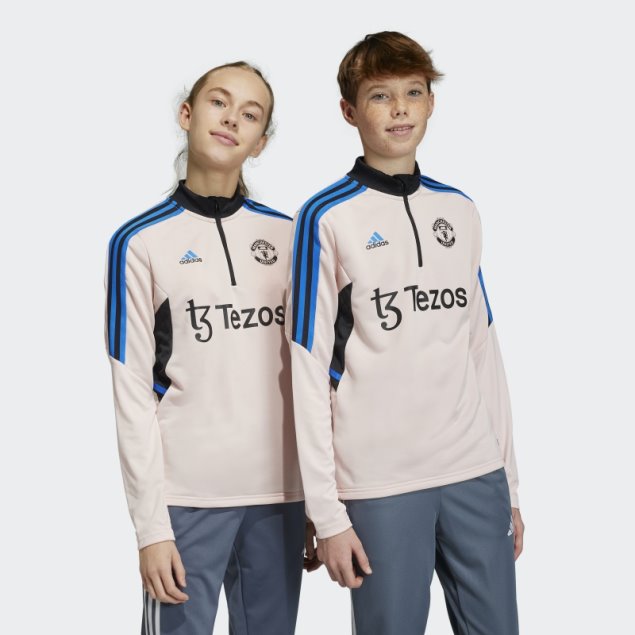 Camiseta De Entrenamiento Adidas Manchester United Condivo 22 Rosa Icey