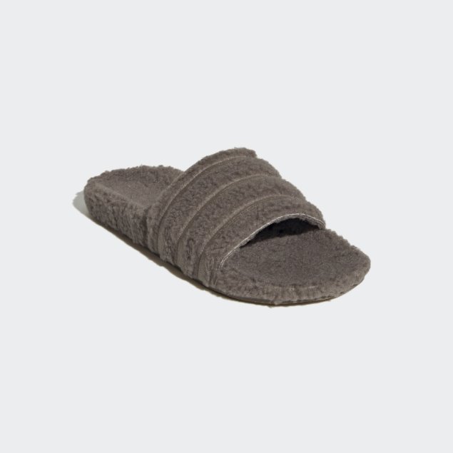 Chanclas Adidas Adilette Marrones Sencillas