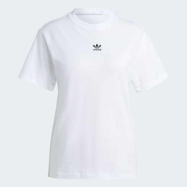 Camiseta Blanca Adidas Adicolor Essentials Regular